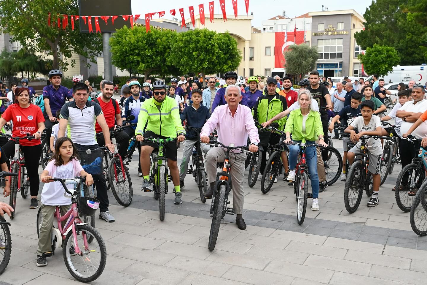 19 Mayıs Likya Gençlik Günleri Bisiklet Turu İlk Etabı